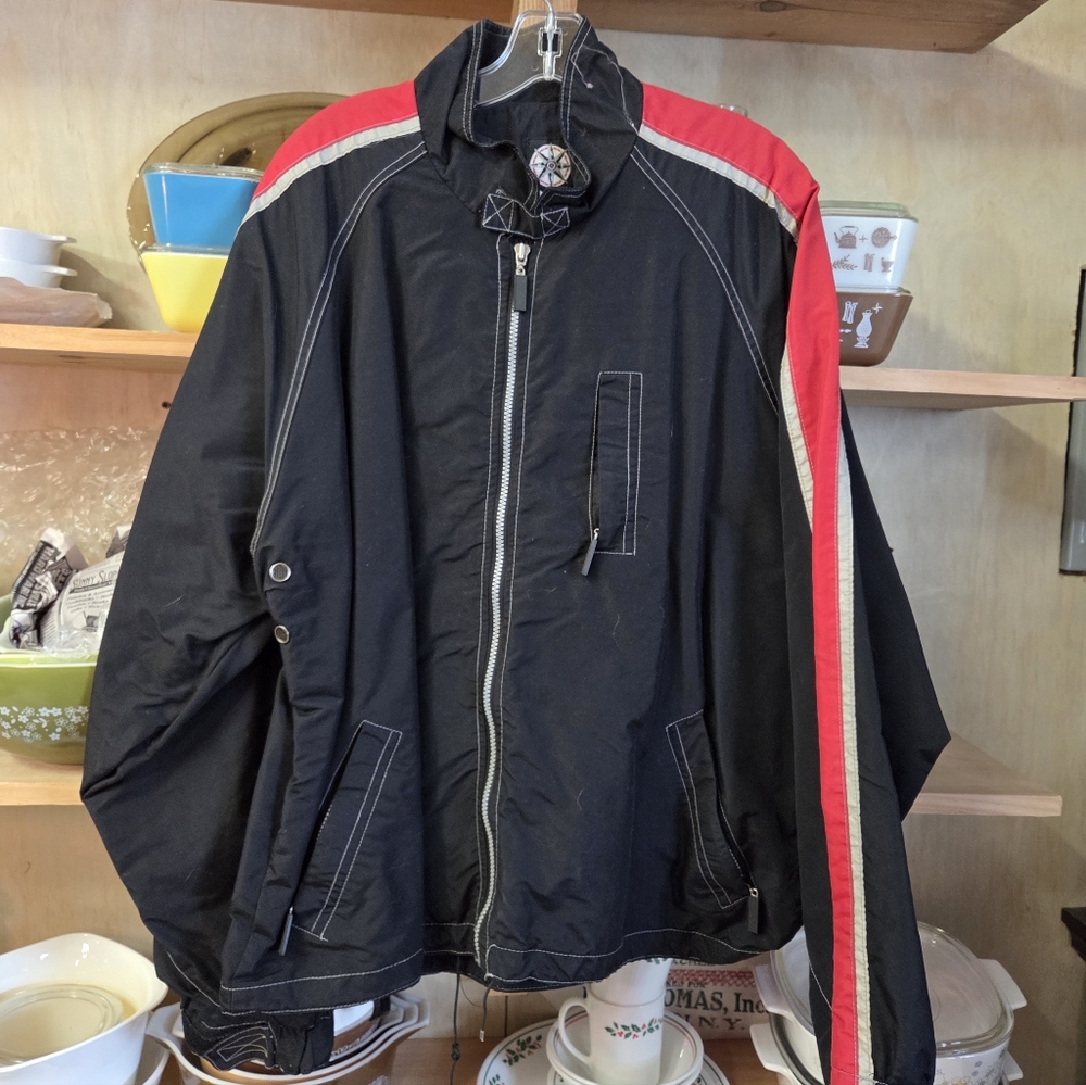 Vintage Marlboro Nylon Bomber Windbreaker Jacket